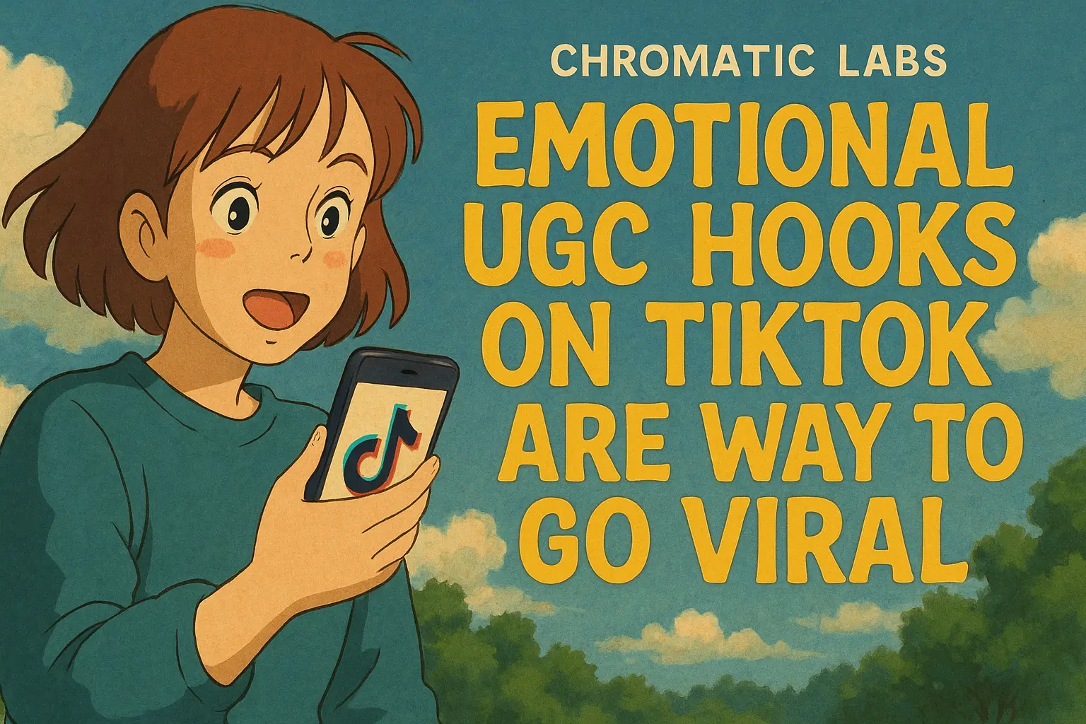 Emotional UGC Hooks on Tiktok are way to go viral