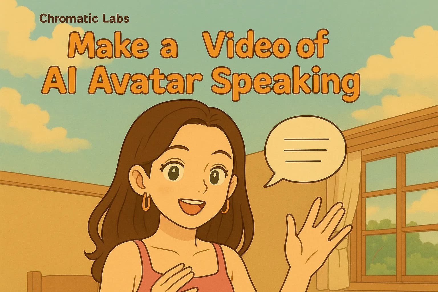 Make a Video of AI Avatar Speaking