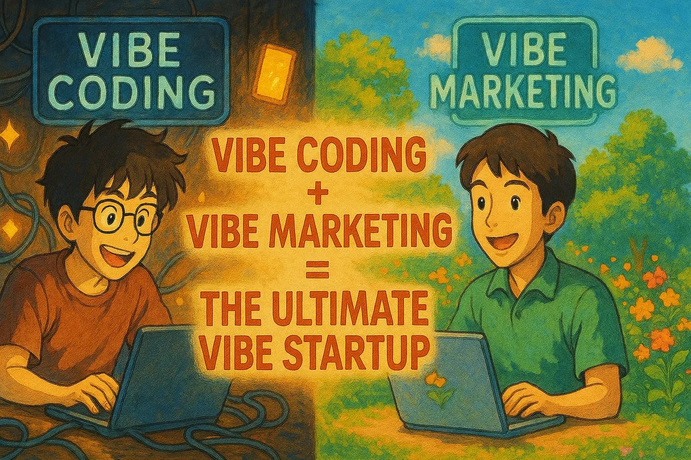 Vibe Coding + Vibe Marketing = Vibe Startup