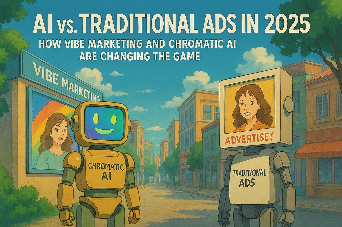 AI vs Traditional Ads in 2025: How Vibe Marketing and Chromatic Labs Are Changing the Game