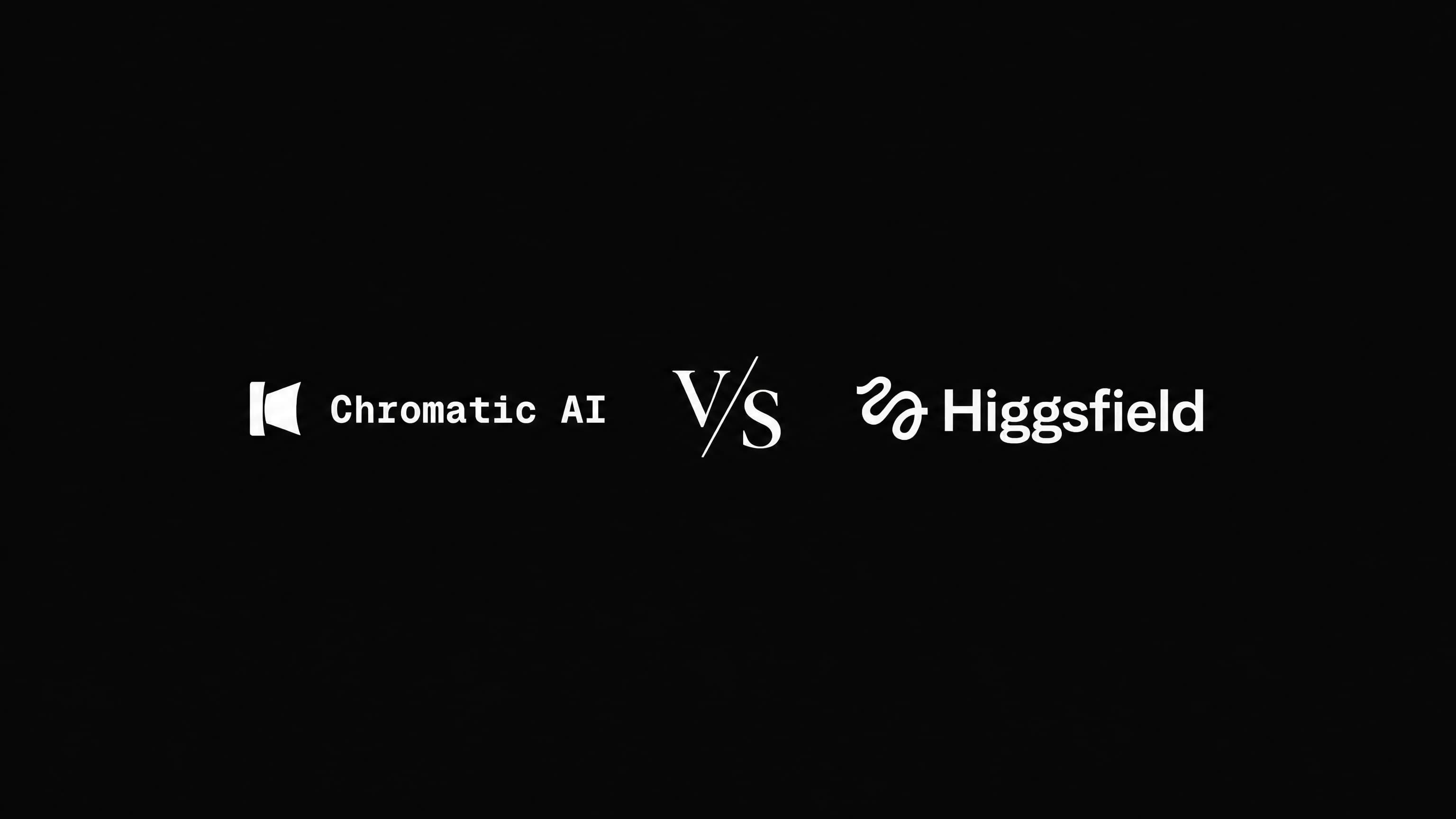 Chromatic vs Higgsfield