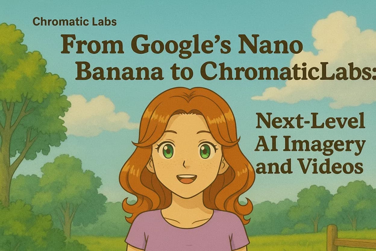 From Google's Nano Banana to ChromaticLabs: Next-Level AI Imagery and Videos