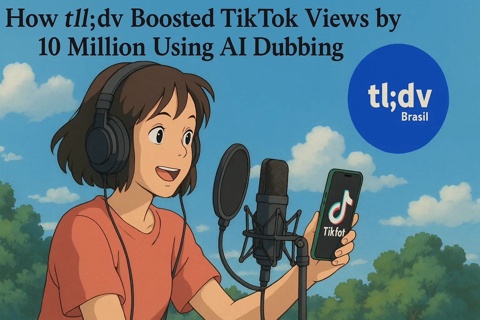 How tl;dv Boosted TikTok Views by 10 Million Using AI Dubbing
