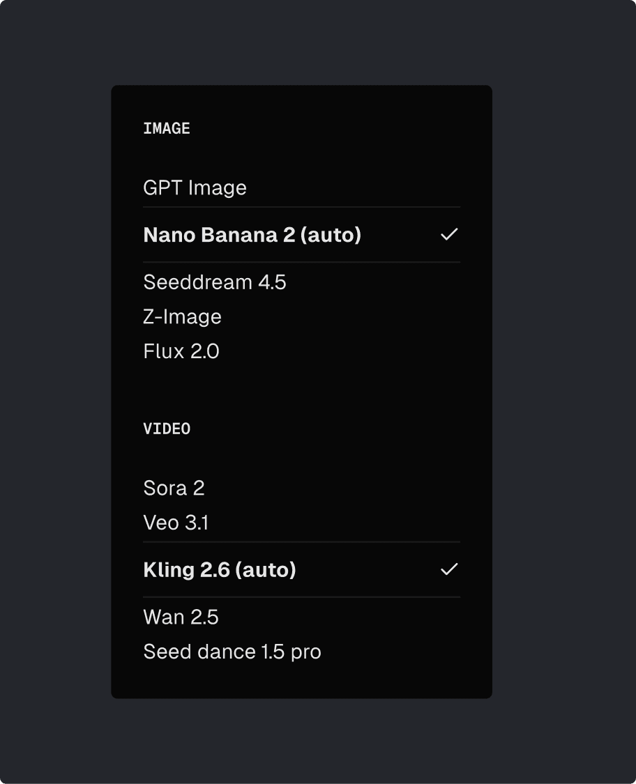 Use latest models