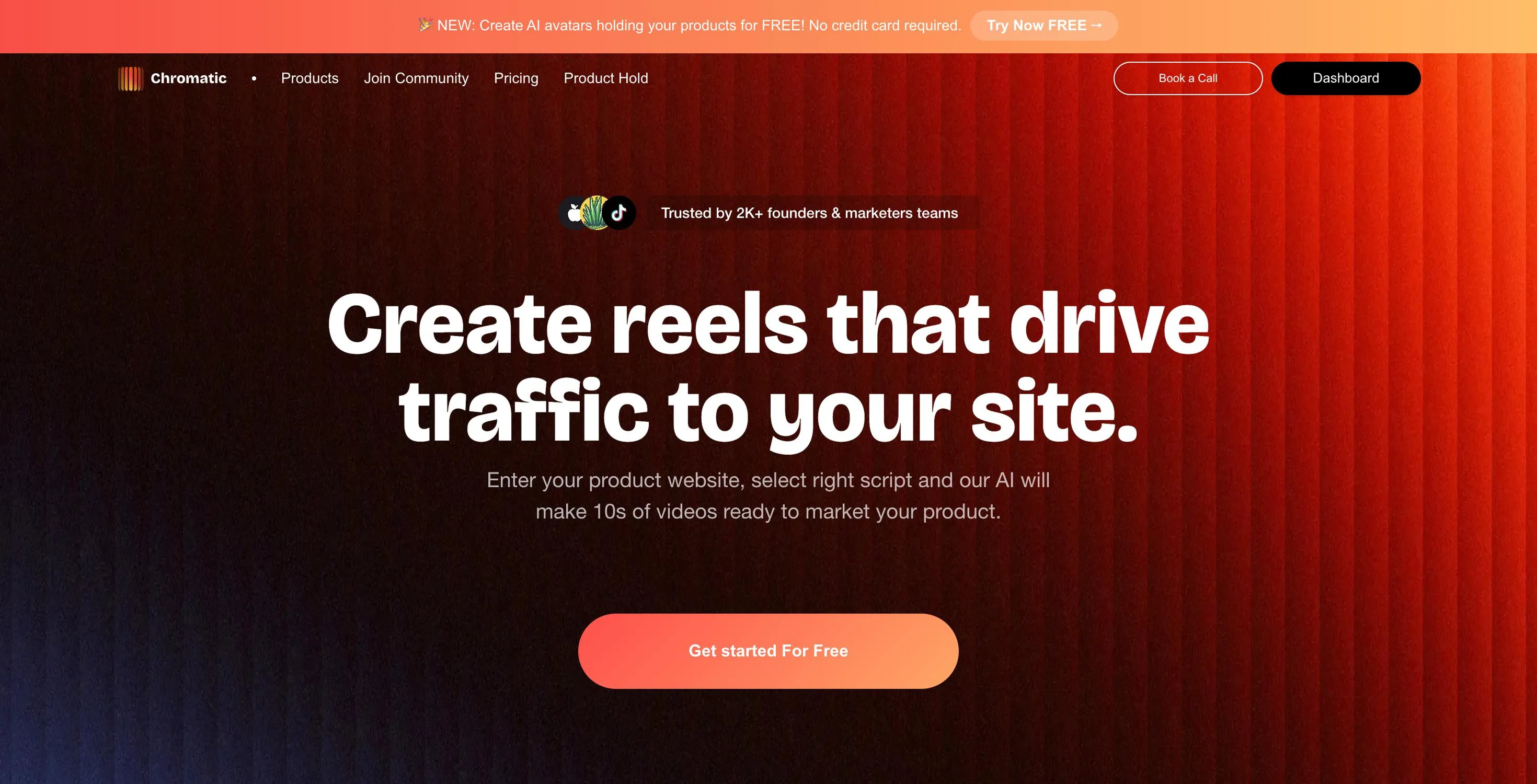 Chromatic Labs Login Interface