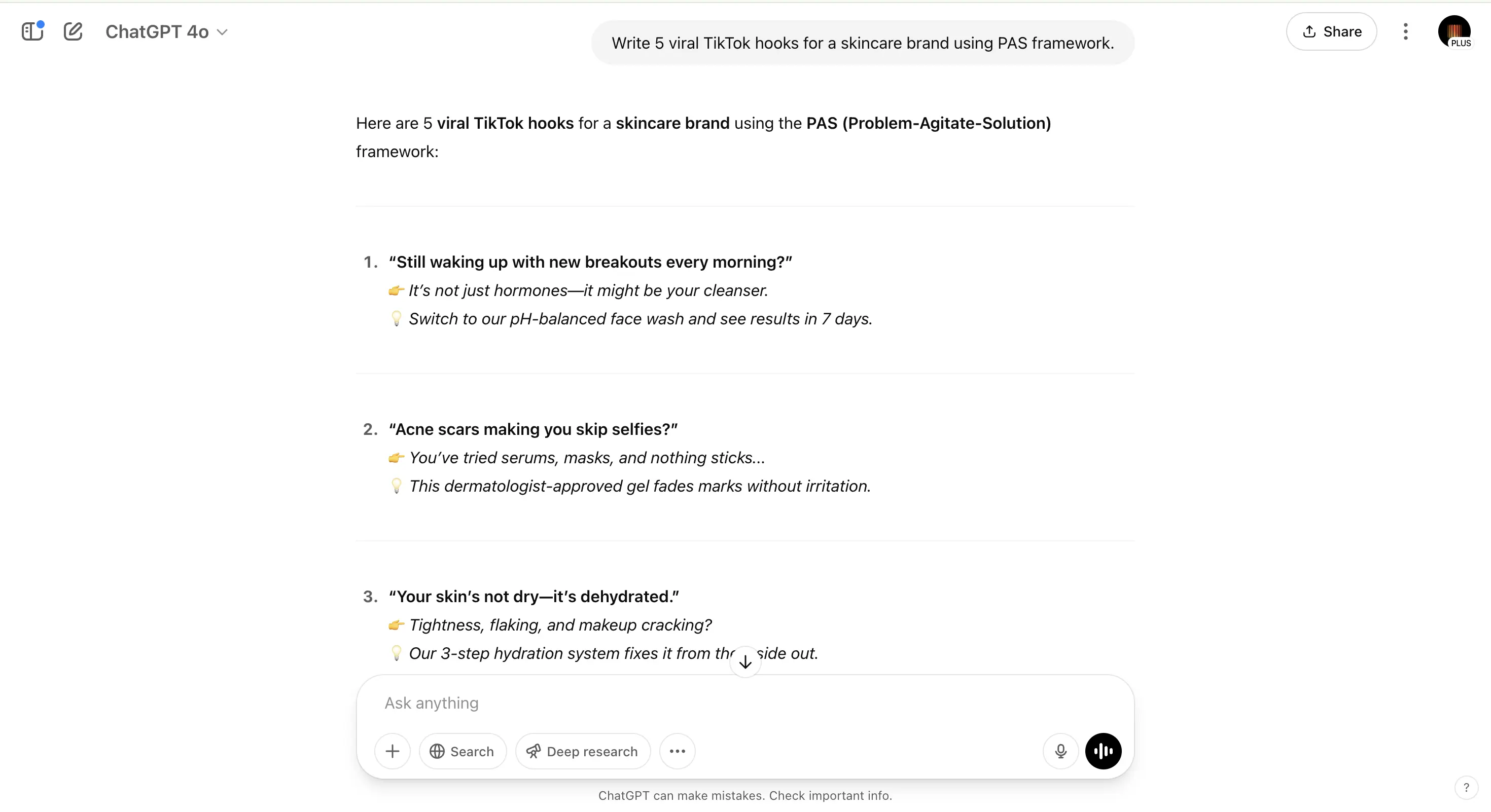 ChatGPT Website